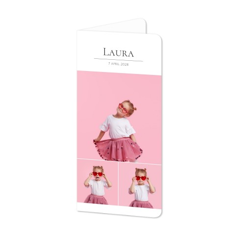 Vikta Fotokort Pano Stående rundade hörn 9,3 x 19,6 cm