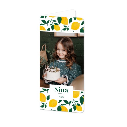 Gevouwen Kaart Panorama staand met ronde hoeken 9,3 x 19,6 cm Gevouwen Kaart Panorama staand met ronde hoeken 9,3 x 19,6 cm