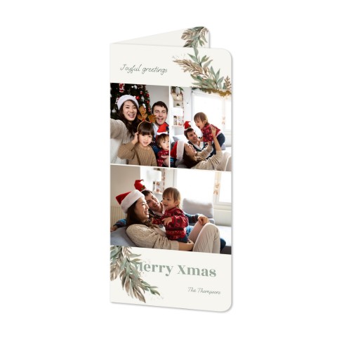 Vikta Fotokort Pano Stående rundade hörn 9,3 x 19,6 cm