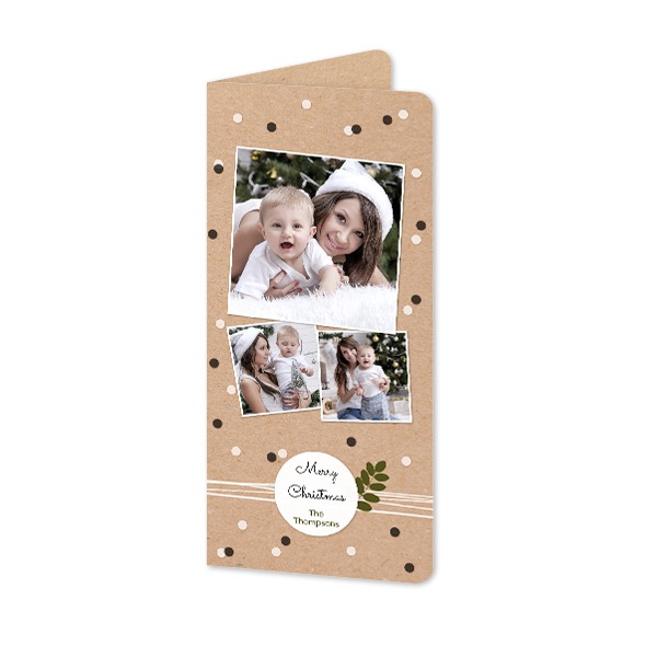 Folded Card Panoramic portrait rounded corners 9,3 x 19,6 cm Folded Card Panoramic portrait rounded corners 9,3 x 19,6 cm