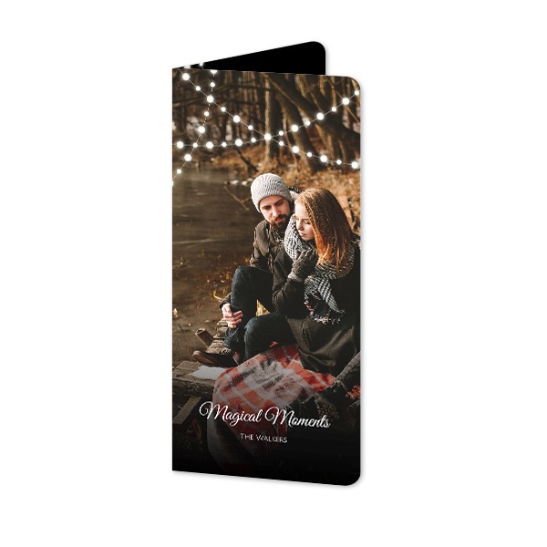 Folded Card Panoramic portrait rounded corners 9,3 x 19,6 cm Folded Card Panoramic portrait rounded corners 9,3 x 19,6 cm