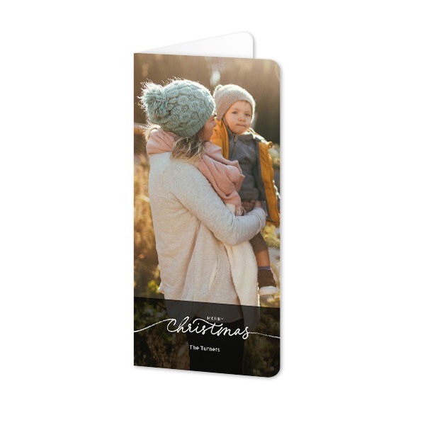 Folded Card Panoramic portrait rounded corners 9,3 x 19,6 cm Folded Card Panoramic portrait rounded corners 9,3 x 19,6 cm