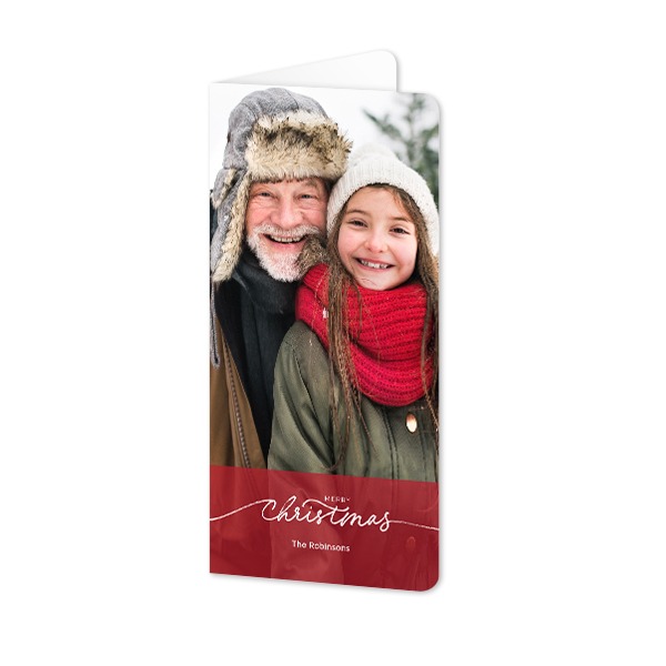 Folded Card Panoramic portrait rounded corners 9,3 x 19,6 cm Folded Card Panoramic portrait rounded corners 9,3 x 19,6 cm