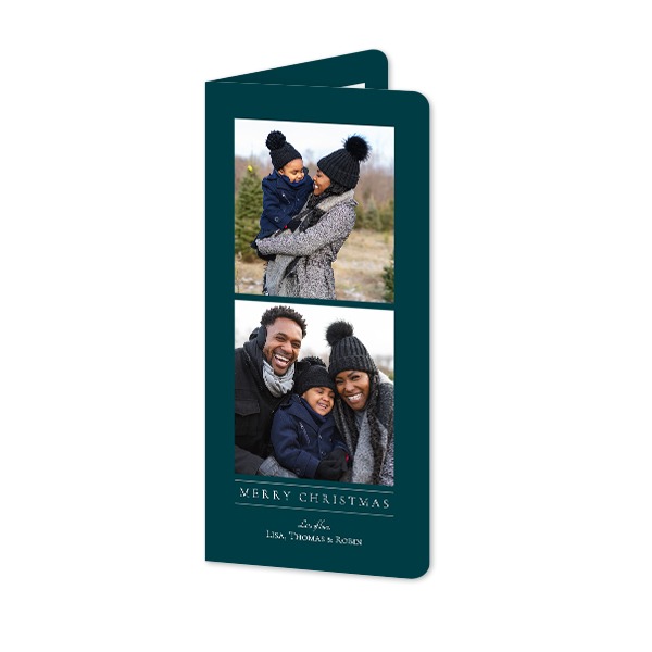 Faire-part 2 volets Pano portrait coins arrondis 9,3 x 19,6 cm Faire-part 2 volets Pano portrait coins arrondis 9,3 x 19,6 cm