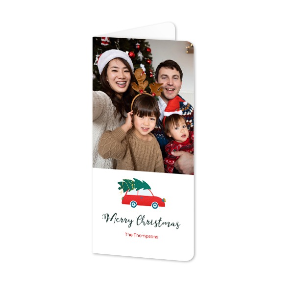 Folded Card Panoramic portrait rounded corners 9,3 x 19,6 cm Folded Card Panoramic portrait rounded corners 9,3 x 19,6 cm