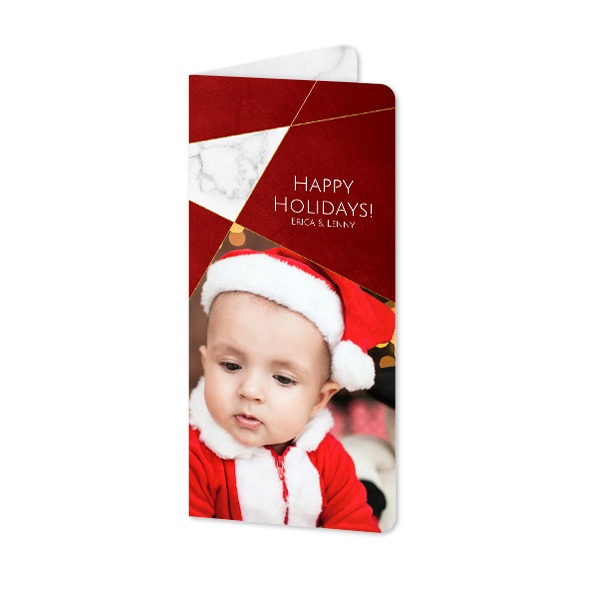 Vikta Fotokort Pano Stående rundade hörn 9,3 x 19,6 cm