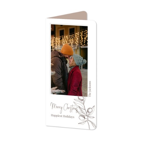 Folded Card Panoramic portrait rounded corners 9,3 x 19,6 cm Folded Card Panoramic portrait rounded corners 9,3 x 19,6 cm