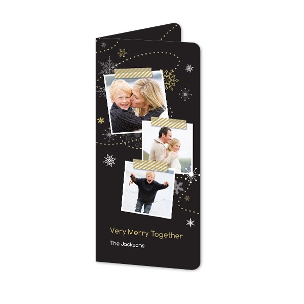 Gevouwen wenskaart pano staand met ronde hoeken 9,3 x 19,6 cm Gevouwen wenskaart pano staand met ronde hoeken 9,3 x 19,6 cm