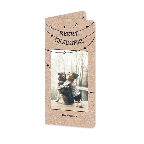 Faire-part 2 volets Pano portrait coins arrondis 9,3 x 19,6 cm Faire-part 2 volets Pano portrait coins arrondis 9,3 x 19,6 cm