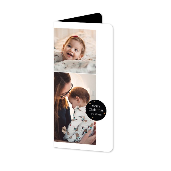 Folded Card Panoramic portrait rounded corners 9,3 x 19,6 cm Folded Card Panoramic portrait rounded corners 9,3 x 19,6 cm