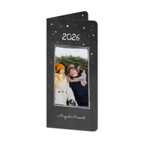 Folded Card Panoramic portrait rounded corners 9,3 x 19,6 cm Folded Card Panoramic portrait rounded corners 9,3 x 19,6 cm