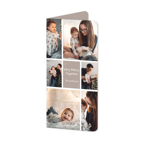 Vikta Fotokort Pano Stående rundade hörn 9,3 x 19,6 cm