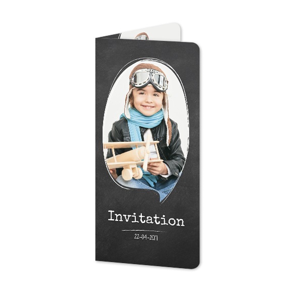 Folded Card Panoramic portrait rounded corners 9,3 x 19,6 cm Folded Card Panoramic portrait rounded corners 9,3 x 19,6 cm