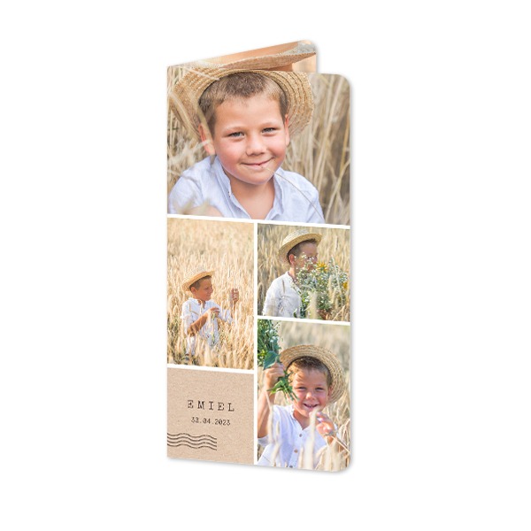 Folded Card Panoramic portrait rounded corners 9,3 x 19,6 cm Folded Card Panoramic portrait rounded corners 9,3 x 19,6 cm