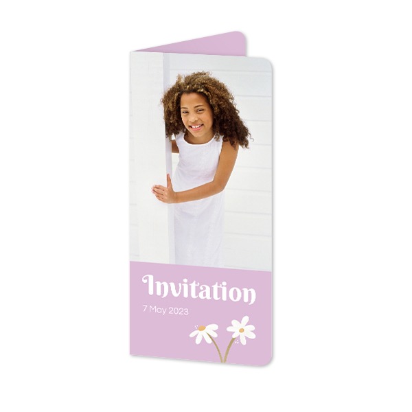 Folded Card Panoramic portrait rounded corners 9,3 x 19,6 cm Folded Card Panoramic portrait rounded corners 9,3 x 19,6 cm