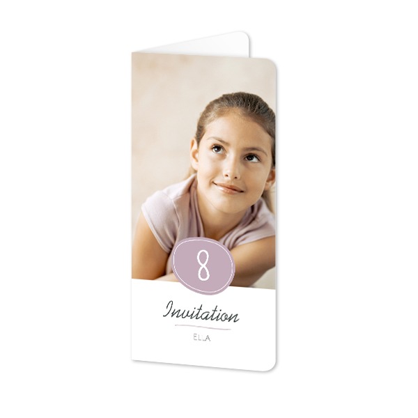 Falt-Grusskarte Pano Hochformat mit abgerundeten Ecken 9,3 x 19,6 cm