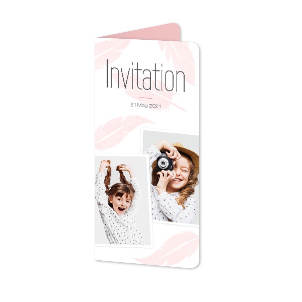 Folded Card Panoramic portrait rounded corners 9,3 x 19,6 cm Folded Card Panoramic portrait rounded corners 9,3 x 19,6 cm