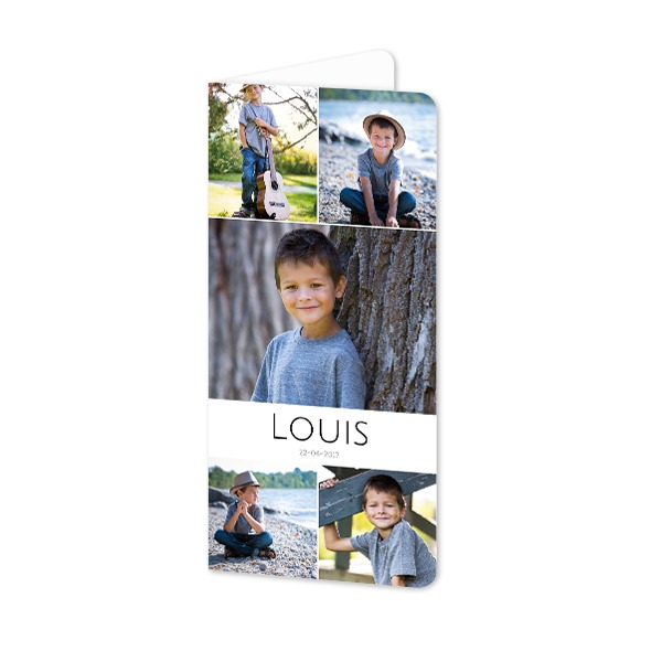 Falt-Grusskarte Pano Hochformat mit abgerundeten Ecken 9,3 x 19,6 cm