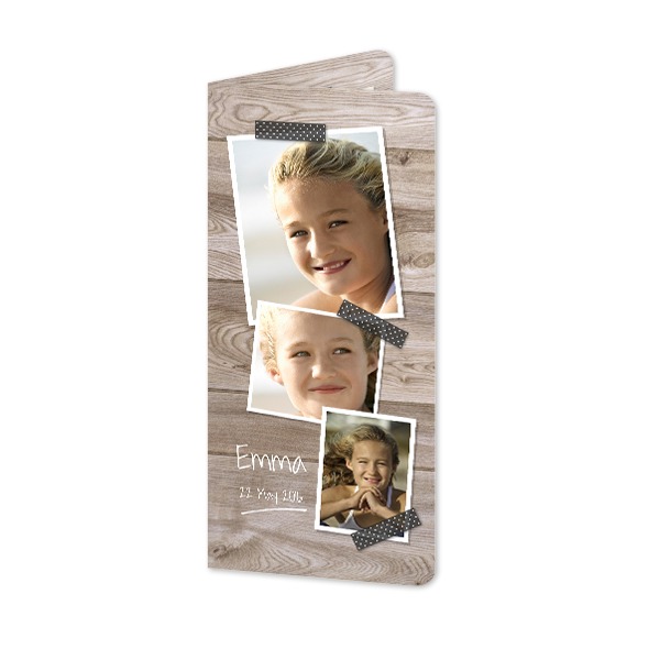Folded Card Panoramic portrait rounded corners 9,3 x 19,6 cm Folded Card Panoramic portrait rounded corners 9,3 x 19,6 cm