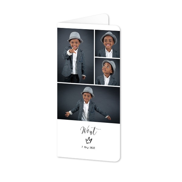 Folded Card Panoramic portrait rounded corners 9,3 x 19,6 cm Folded Card Panoramic portrait rounded corners 9,3 x 19,6 cm