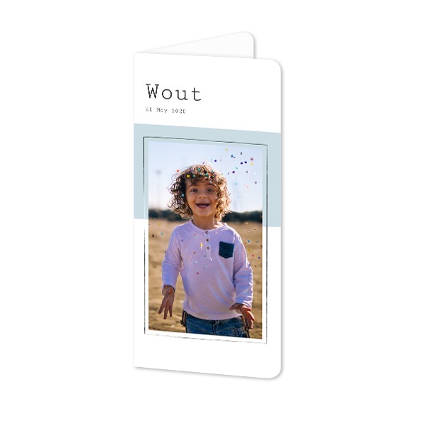 Folded Card Panoramic portrait rounded corners 9,3 x 19,6 cm Folded Card Panoramic portrait rounded corners 9,3 x 19,6 cm