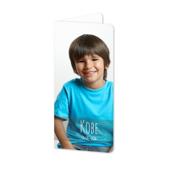 Faire-part 2 volets Pano portrait coins arrondis 9,3 x 19,6 cm Faire-part 2 volets Pano portrait coins arrondis 9,3 x 19,6 cm