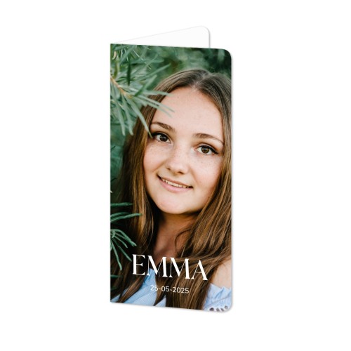 Vikta Fotokort Pano Stående rundade hörn 9,3 x 19,6 cm