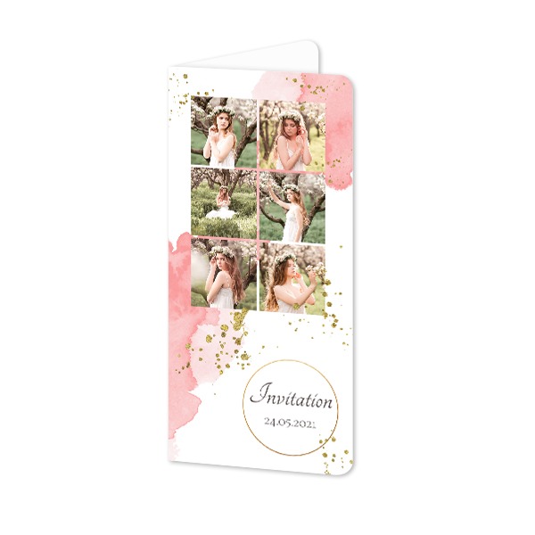 Watercolor Golden Circle