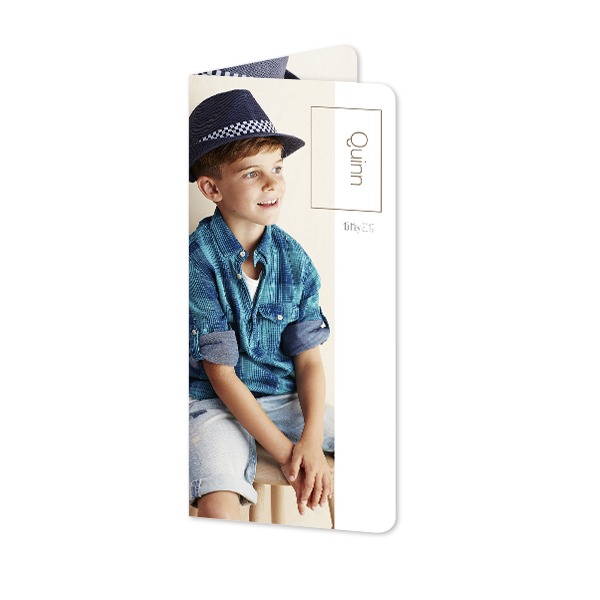 Folded Card Panoramic portrait rounded corners 9,3 x 19,6 cm Folded Card Panoramic portrait rounded corners 9,3 x 19,6 cm