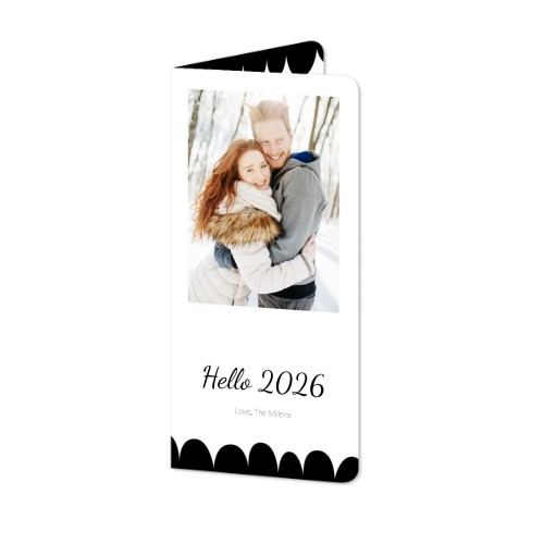 Folded Card Panoramic portrait rounded corners 9,3 x 19,6 cm Folded Card Panoramic portrait rounded corners 9,3 x 19,6 cm