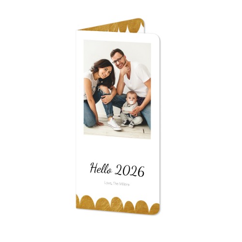 Folded Card Panoramic portrait rounded corners 9,3 x 19,6 cm Folded Card Panoramic portrait rounded corners 9,3 x 19,6 cm