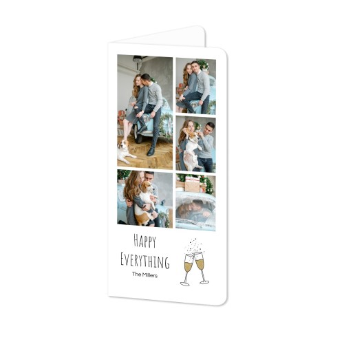 Folded Card Panoramic portrait rounded corners 9,3 x 19,6 cm Folded Card Panoramic portrait rounded corners 9,3 x 19,6 cm