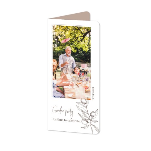 Folded Card Panoramic portrait rounded corners 9,3 x 19,6 cm Folded Card Panoramic portrait rounded corners 9,3 x 19,6 cm