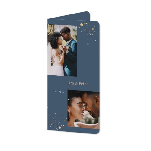 Folded Card Panoramic portrait rounded corners 9,3 x 19,6 cm Folded Card Panoramic portrait rounded corners 9,3 x 19,6 cm
