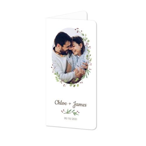 Folded Card Panoramic portrait rounded corners 9,3 x 19,6 cm Folded Card Panoramic portrait rounded corners 9,3 x 19,6 cm