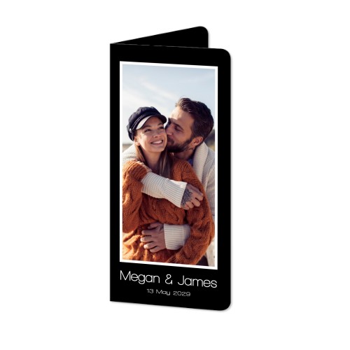 Folded Card Panoramic portrait rounded corners 9,3 x 19,6 cm Folded Card Panoramic portrait rounded corners 9,3 x 19,6 cm