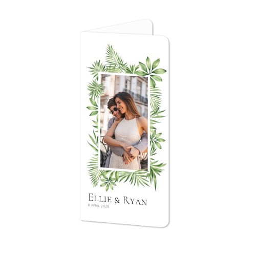 Folded Card Panoramic portrait rounded corners 9,3 x 19,6 cm Folded Card Panoramic portrait rounded corners 9,3 x 19,6 cm