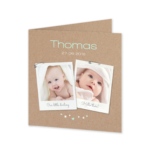 Folded Card Square 14,3 x 14,3 cm