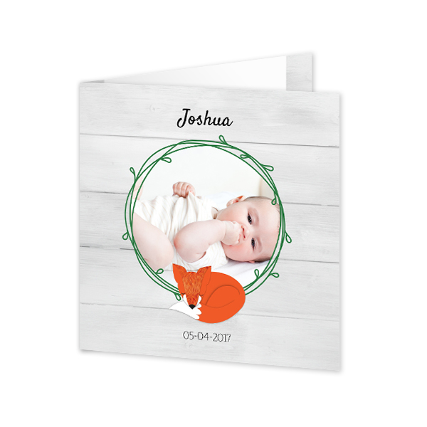 Folded Card Square 14,3 x 14,3 cm