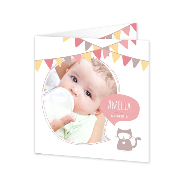 Folded Card Square 14,3 x 14,3 cm Folded Card Square 14,3 x 14,3 cm