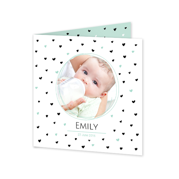 Folded Card Square 14,3 x 14,3 cm