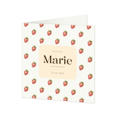 Folded Card Square 14,3 x 14,3 cm