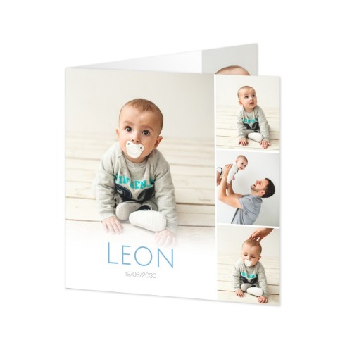 Gevouwen Kaart Vierkant 14,3 x 14,3 cm Gevouwen Kaart Vierkant 14,3 x 14,3 cm