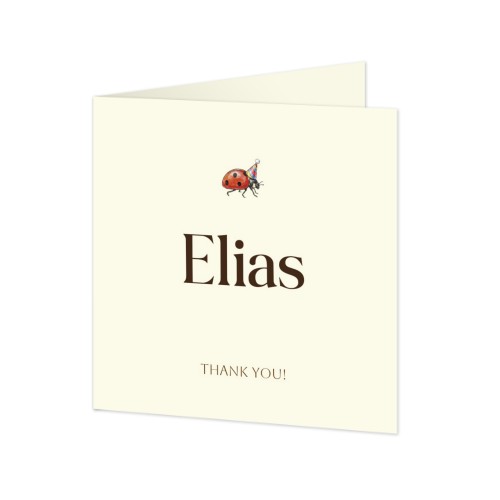 Gevouwen Kaart Vierkant 14,3 x 14,3 cm