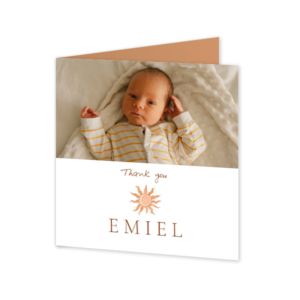 Folded Card Square 14,3 x 14,3 cm