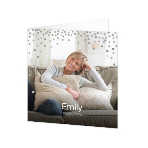 Foldede Fotokort Kvadratisk 14,3 x 14,3 cm