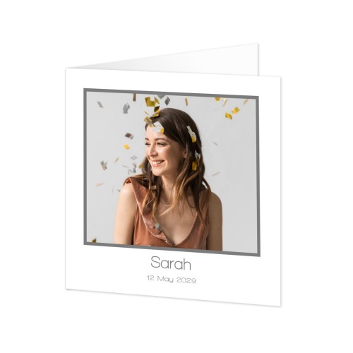 Folded Card Square 14,3 x 14,3 cm Folded Card Square 14,3 x 14,3 cm