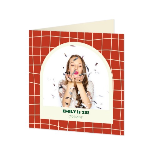 Folded Card Square 14,3 x 14,3 cm