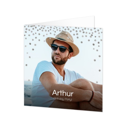 Foldede Fotokort Kvadratisk 14,3 x 14,3 cm Foldede Fotokort Kvadratisk 14,3 x 14,3 cm