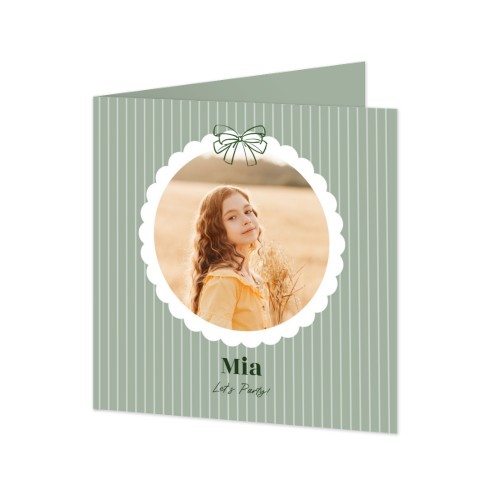 Folded Card Square 14,3 x 14,3 cm Folded Card Square 14,3 x 14,3 cm